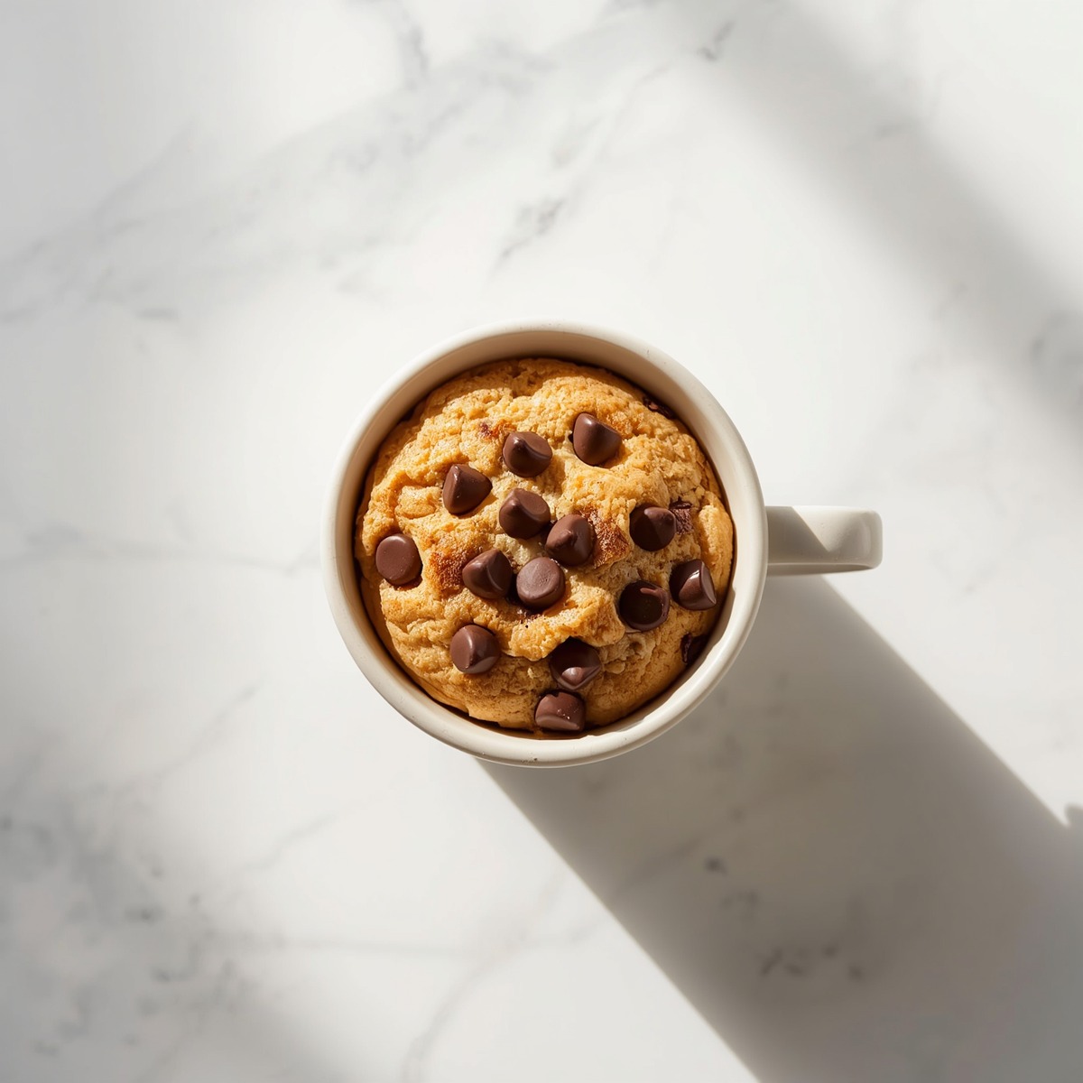 Banana bread mug cake