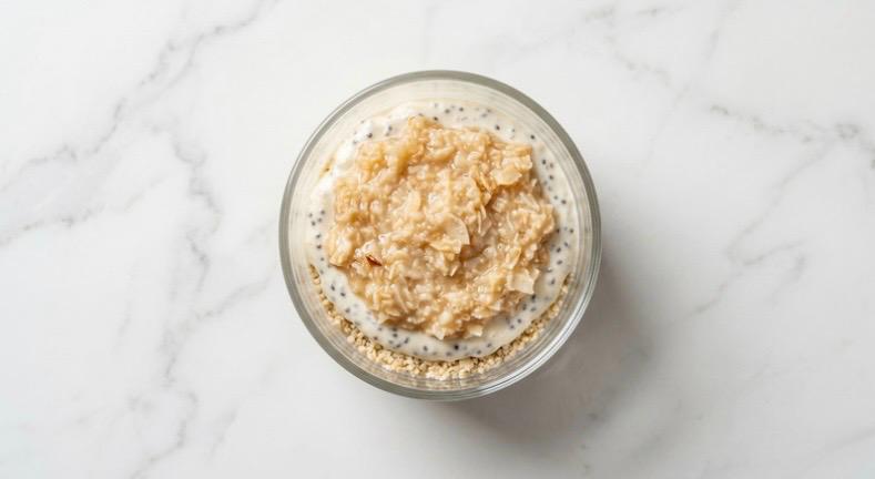 Cheesecake proteica cocco e miele 