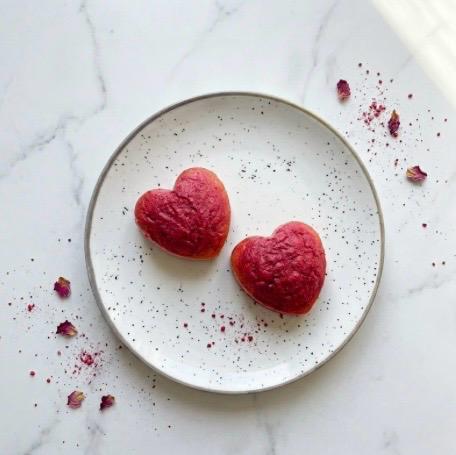 Cuore-cake dolce fit di san valentino