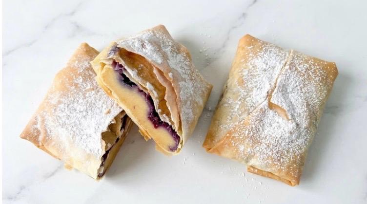 Saccottini di Pasta Fillo e Semolino