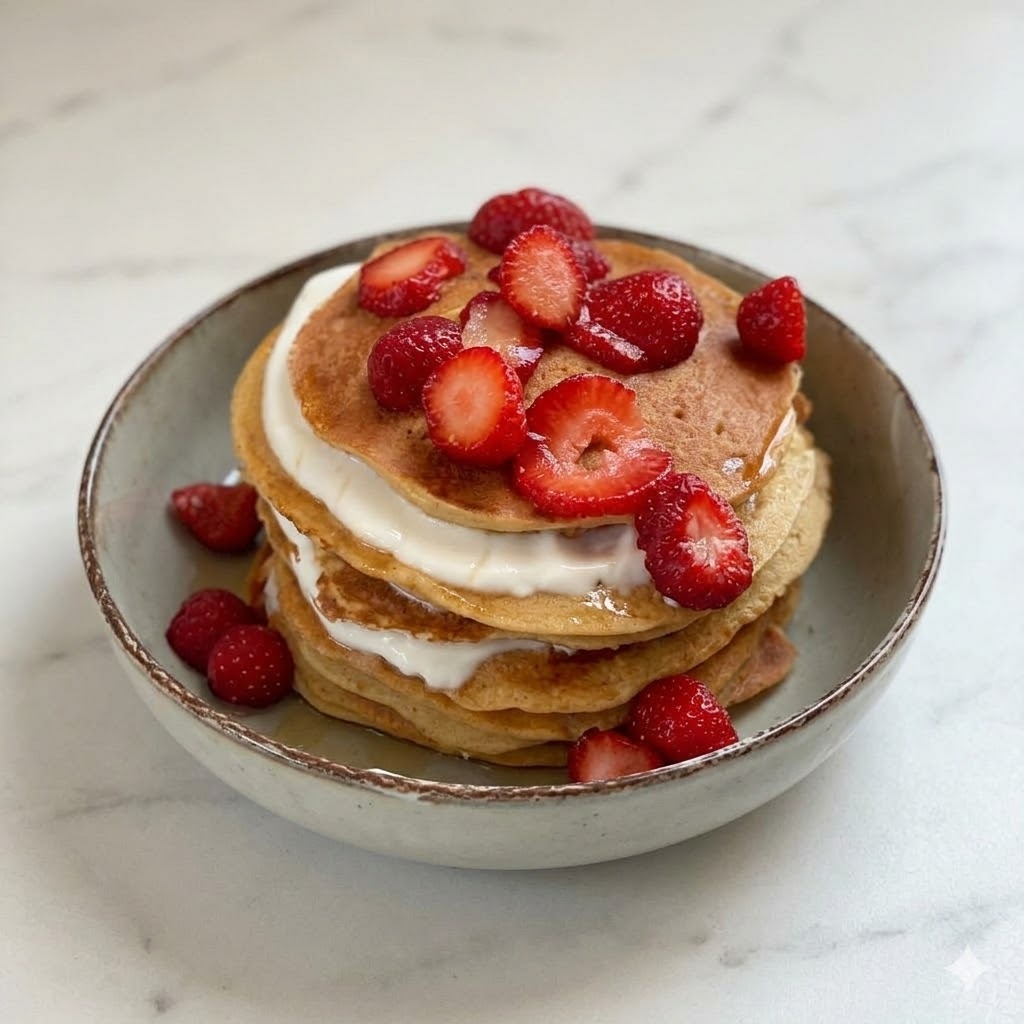 Pancake con farina di avena
