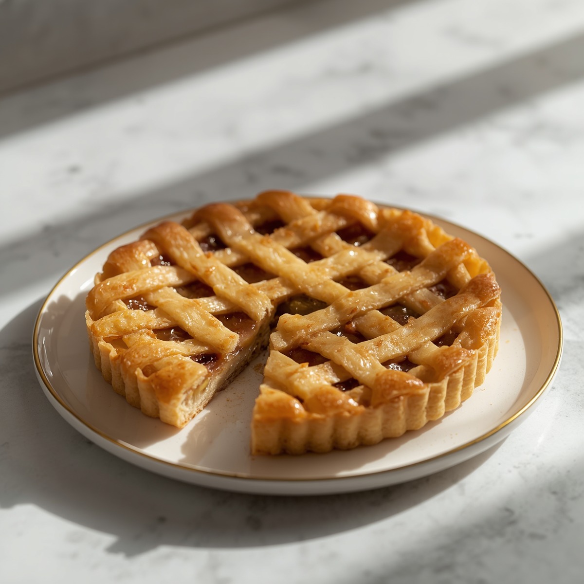 Crostata di Frolla con Avocado 